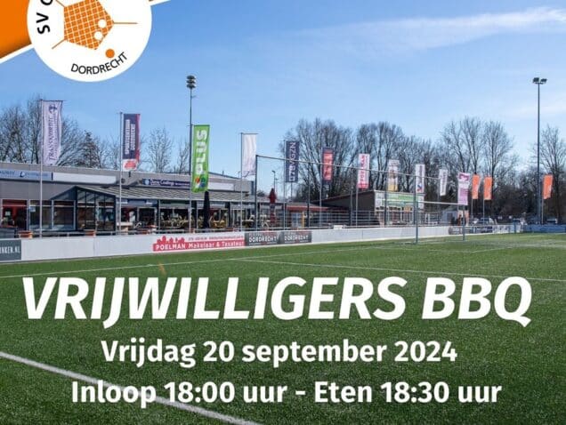 vrijwilligers BBQ