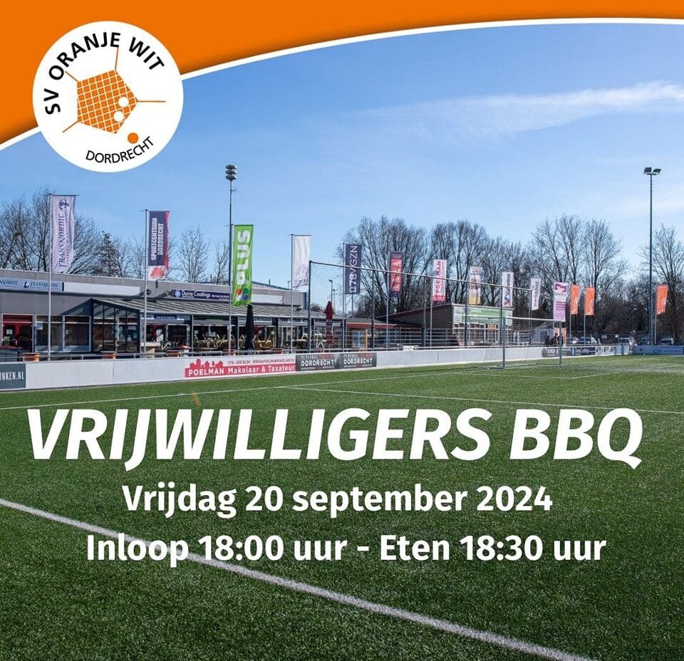 vrijwilligers BBQ