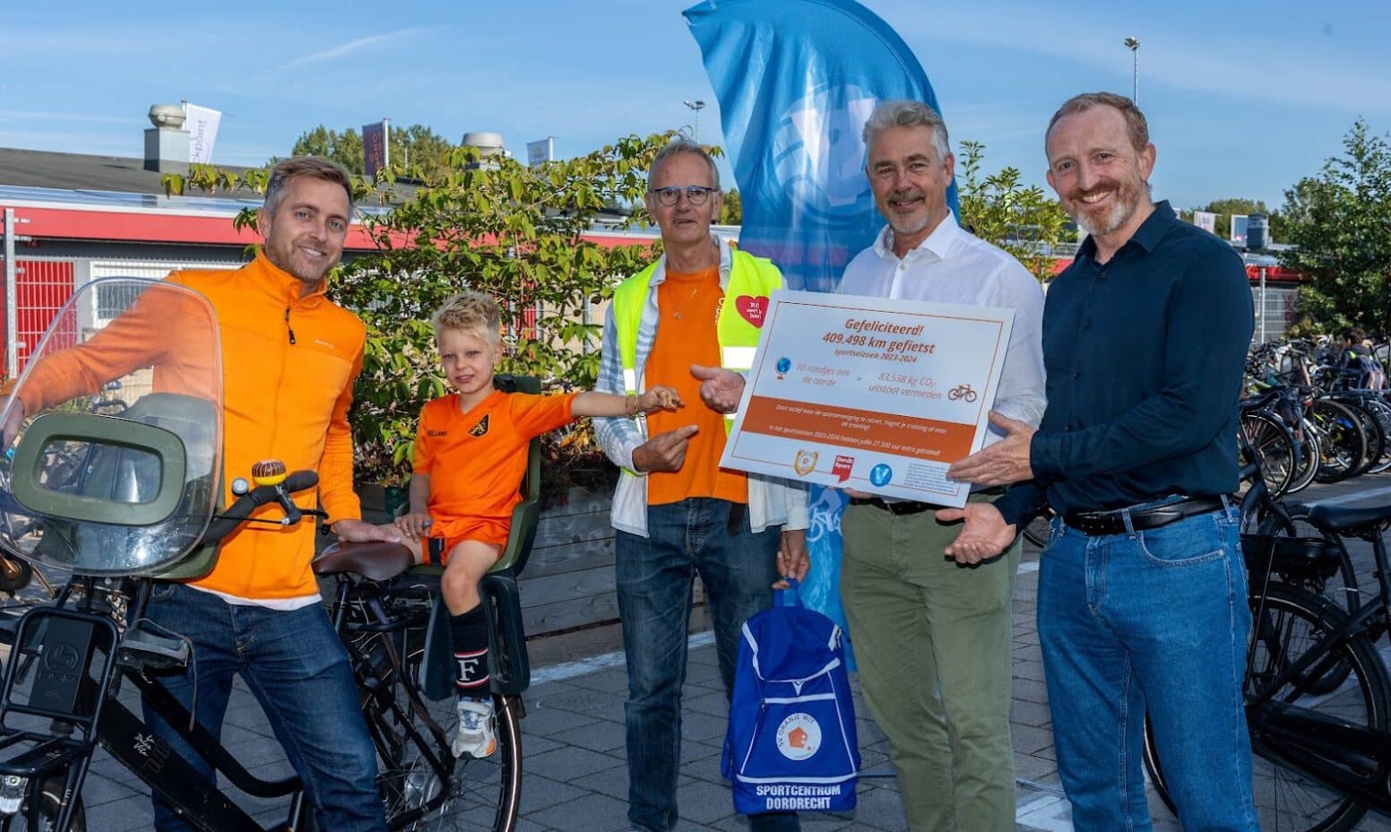 Oranje Wit - actie fiets je fit-018