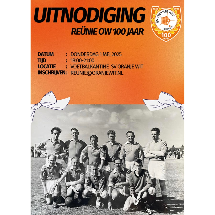 Uitnodiging reünie