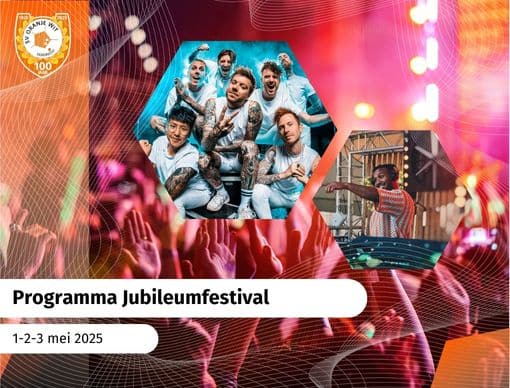 jubileumfestival 1-2-3 mei